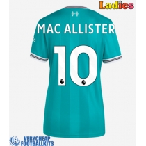 Liverpool Alexis Mac Allister #10 Replica Third Shirt Ladies 2025-26 Short Sleeve